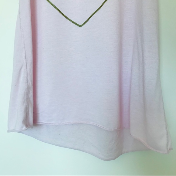 🔱 Delta Zeta Pink and Gold Tank Racerback - Picture 8 of 10